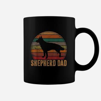 Retro German Shepherd Dad Gift Dog Owner Pet Shepard Father Coffee Mug | Crazezy DE