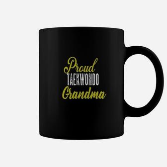 Retro Graphic Proud Taekwondo Grandma Coffee Mug - Thegiftio UK