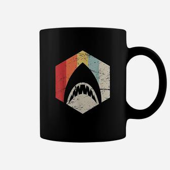 Retro Great White Shark Coffee Mug | Crazezy