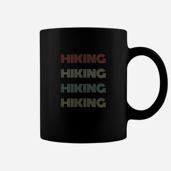 Retro Hiking Text Design Hiker Hiking Coffee Mug - Thegiftio