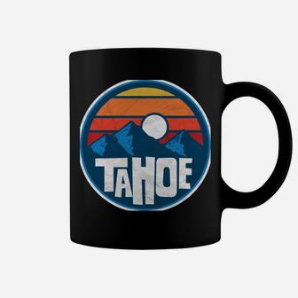 Retro Lake Tahoe Vintage Mountains Graphic Hoodie Coffee Mug | Crazezy UK