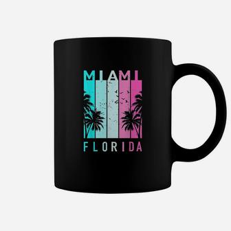 Retro Miami Florida Beach Souvenir Coffee Mug - Thegiftio UK