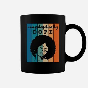 Retro Pride Afro African American Words Christmas Bday Gift Coffee Mug | Crazezy