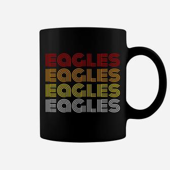 Retro Style Eagles Vintage Colors Coffee Mug | Crazezy UK