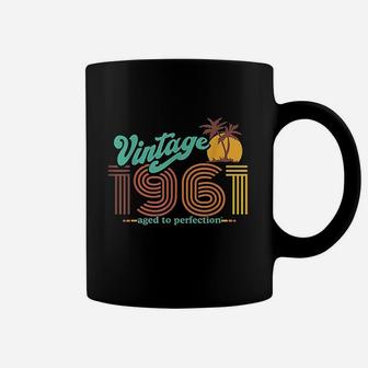 Retro Vintage 60Th Birthday Top 1961 Aged To Perfection Coffee Mug | Crazezy AU