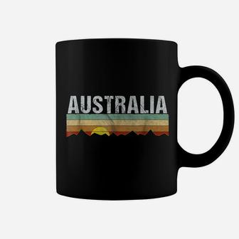 Retro Vintage Australia Tee Shirt Coffee Mug | Crazezy DE