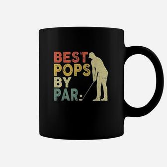 Retro Vintage Best Pops By Par Golf Gifts For Mens Coffee Mug | Crazezy