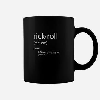 Rick Roll Definition Funny 2020 Internet Dank Meme Rick Roll Coffee Mug - Thegiftio UK