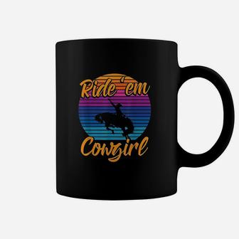 Ride Em Cowgirl Horse Lover Coffee Mug | Crazezy UK