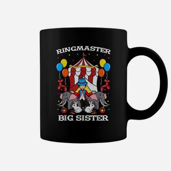 Ringmaster Big Sister Circus Event Staff Ringleader Big Sis Coffee Mug | Crazezy