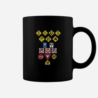Road Signs Gift Coffee Mug | Crazezy DE