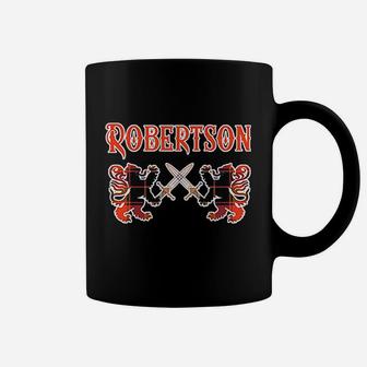 Robertson Scottish Clan Kilt Lion Coffee Mug | Crazezy DE