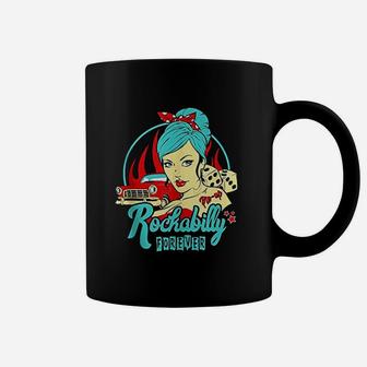 Rockabilly Pin Up Girl Coffee Mug | Crazezy UK