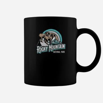 Rocky Mountain National Park Big Horn Sheep Retro Coffee Mug - Thegiftio