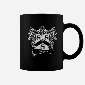 Rogers Coat Of Arms Coffee Mug - Thegiftio UK