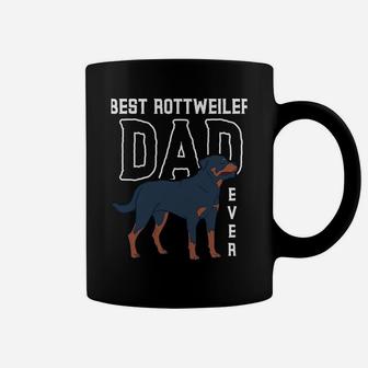 Rottie Owner Best Rottweiler Dad Ever Dog Rottweiler Coffee Mug | Crazezy UK