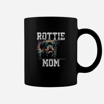 Rottweiler Mom Gift For Rottie Lover Coffee Mug | Crazezy