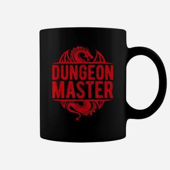 Rpg Wear D20 Dungeons Game Retro Gear Dice Master Dungeon Coffee Mug | Crazezy AU