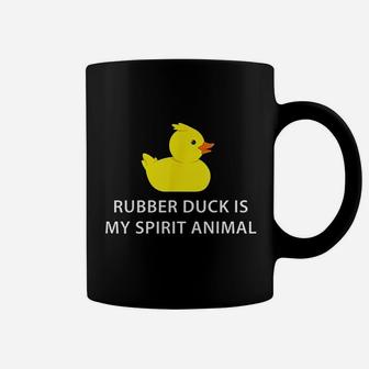 Rubber Duck Spirit Animal Funny Duck Coffee Mug - Thegiftio UK