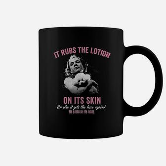 Rubs The Lotion On Its Skin Coffee Mug | Crazezy