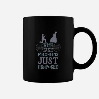 Run Like Mr Collins Just Proposed Coffee Mug - Thegiftio UK