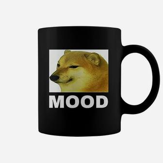 Sad Cheems Mood Dog Meme Coffee Mug | Crazezy UK