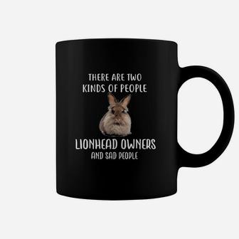 Sad People Lionhead Rabbit Owner Cute Rabbit Coffee Mug - Thegiftio