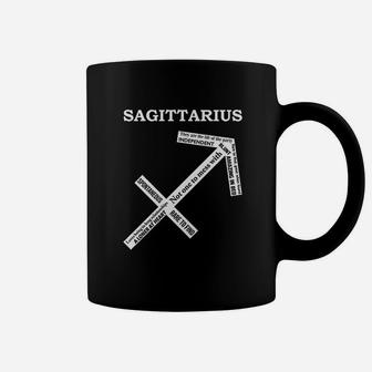 Sagittarius Traits Astrology Zodiac Sign Horoscope Coffee Mug | Crazezy CA