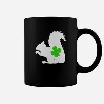 Saint Patricks Day Squirrel Lucky Squirrel Coffee Mug - Thegiftio UK