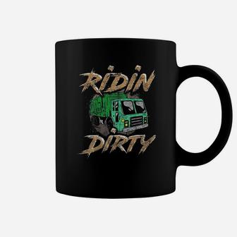 Sanitation Worker Trash Skull Garbage Truck Driver Coffee Mug | Crazezy DE