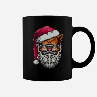 Santa Claus Cat Coffee Mug - Monsterry AU