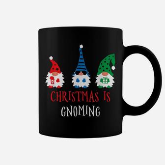 Santa Claus Garden Gnome Christmas Coffee Mug | Crazezy