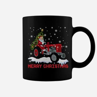 Santa Clause On Machine Coffee Mug - Monsterry CA