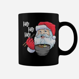 Santa Eating Ramen Noodles Coffee Mug - Monsterry UK