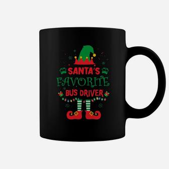 Santa Favorite Bus Driver Coffee Mug - Monsterry DE