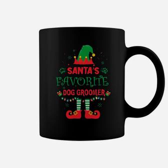 Santa Favoriter Dog Groomer Coffee Mug - Monsterry DE