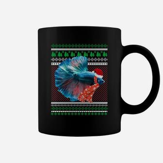 Santa Got Betta Fish Christmas Graphic Jersey Sweatshirt Coffee Mug | Crazezy AU