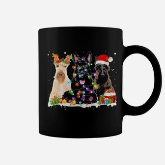 Santa Scottish Terrier Dog Gorgeous Reindeer Coffee Mug - Monsterry CA