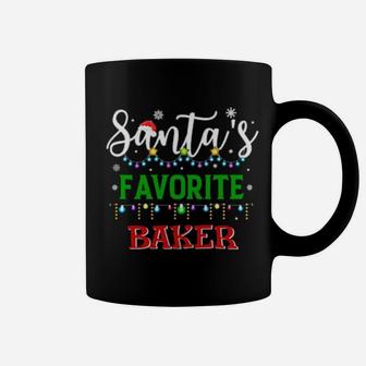 Santa's Favorite Baker Coffee Mug - Monsterry
