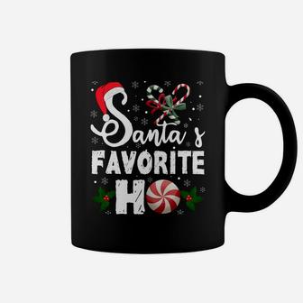 Santa's Favorite Ho Christmas Funny Santa Saying Men Women Coffee Mug | Crazezy CA
