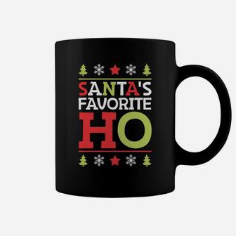 Santa's Favorite Ho Funny Christmas Women Xmas Santa Gifts Coffee Mug | Crazezy DE
