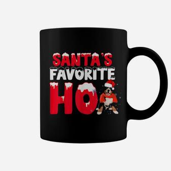 Santas Favorite Ho Santa Bemese Moutain Dog Coffee Mug - Monsterry