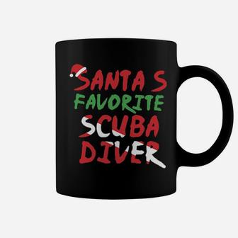 Santa's Favorite Scuba Dive Coffee Mug - Monsterry