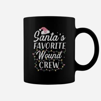 Santas Favorite Wound Crew Nursing Coffee Mug - Monsterry