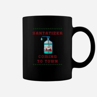 Santatizer Coming To Town Coffee Mug - Monsterry CA