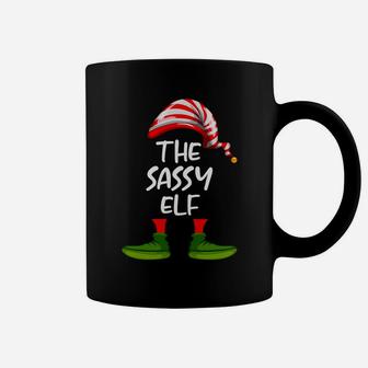 Sassy Elf Family Matching Christmas Group Funny Gift Pajama Coffee Mug | Crazezy