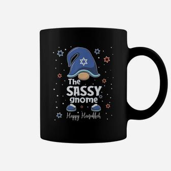 Sassy Gnome Funny Hanukkah Family Matching Gift Pajama Coffee Mug | Crazezy