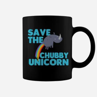 Save The Chubby Unicorns Rhino Unicorn Lgbt Coffee Mug - Monsterry DE