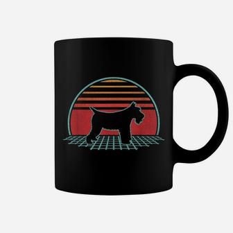 Schnauzer Dog Retro Vintage 80S Style Animal Lover Gift Coffee Mug | Crazezy AU