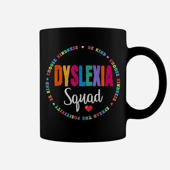 School Support Team Dyslexia Teacher Squad Reading Teacher Coffee Mug | Crazezy